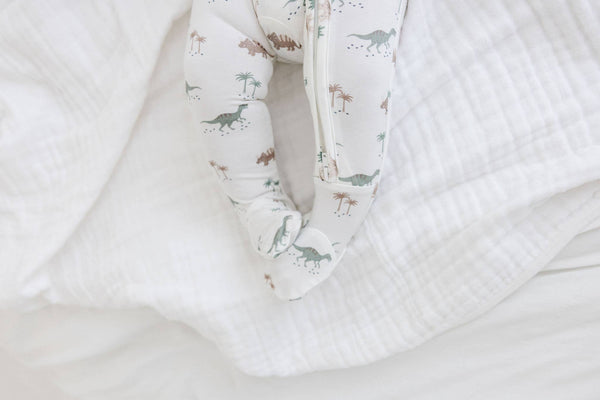love + wild Zip Sleeper - Dinosaurs