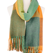 JC Softer Than Cashmere Colorblock Blanket Scarf