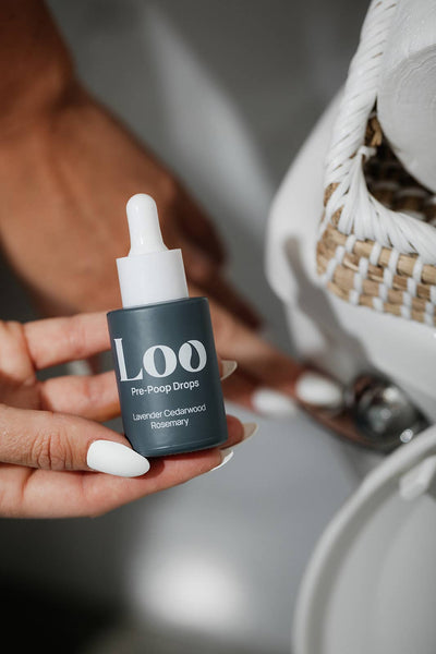 Loo Pre-Poop Toilet Drops — Lavender Cedarwood Rosemary
