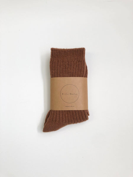 BILLY BAMBOO ICELAND WOOL SOCKS - neutral