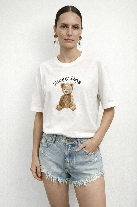 ANA Teddy Bear Cotton T-shirts