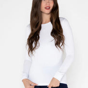 C'EST MOI BAMBOO LS CREW NECK