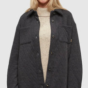 TENTREE Dunes Overshirt
Quilted Knit Relaxed Fit Shirt Jacket