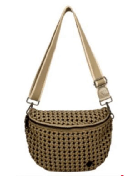 PRENELOVE LAMBTON WOVEN CROSSBODY