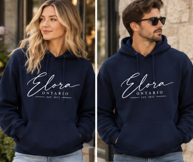 ELORA SCRIPT LOGO HOODIE