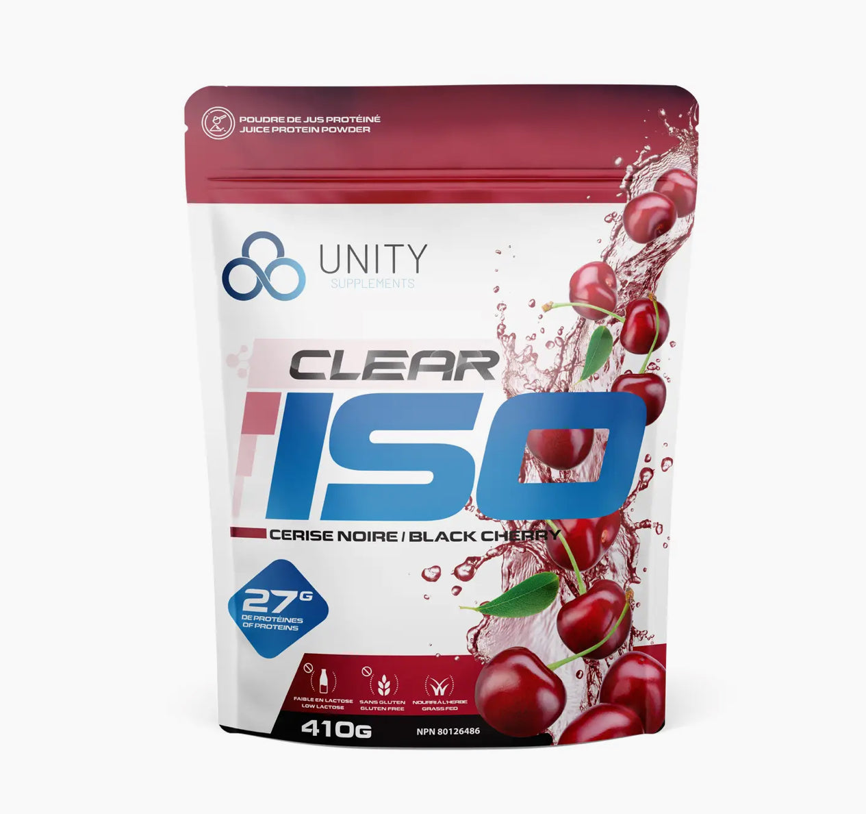 UNITY Juice Protein - Black Cherry 410g