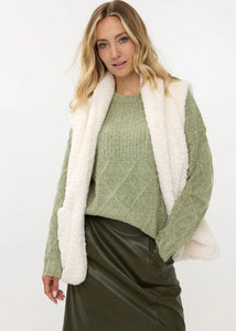 ESQUALO FAUX FUR VEST