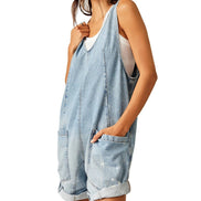 Free people high roller shortalls
