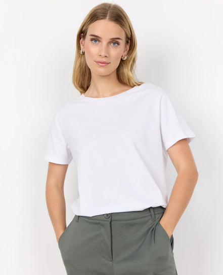 SOYA CONCEPT DERBY COTTON CREW TEE