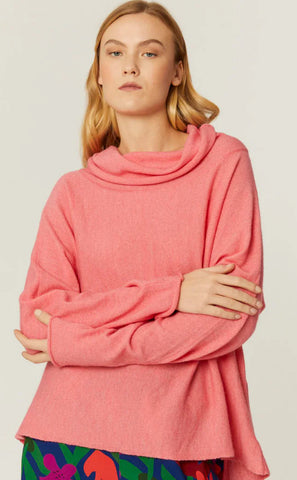 PEPALOVES COWL NECK SWEATER