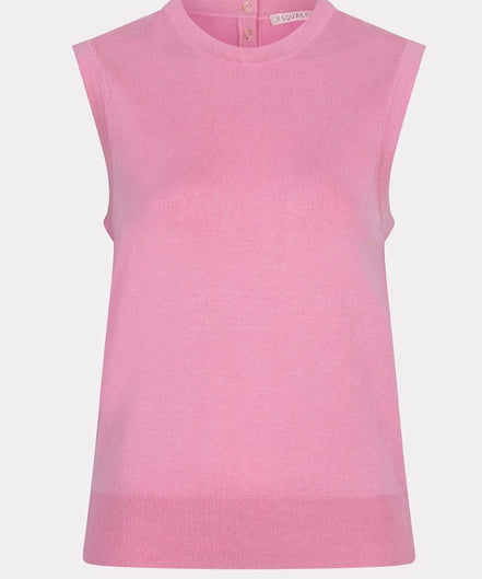 ESQUALO SLEEVELESS BASIC KNIT TOP
