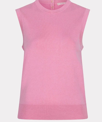 ESQUALO SLEEVELESS BASIC KNIT TOP