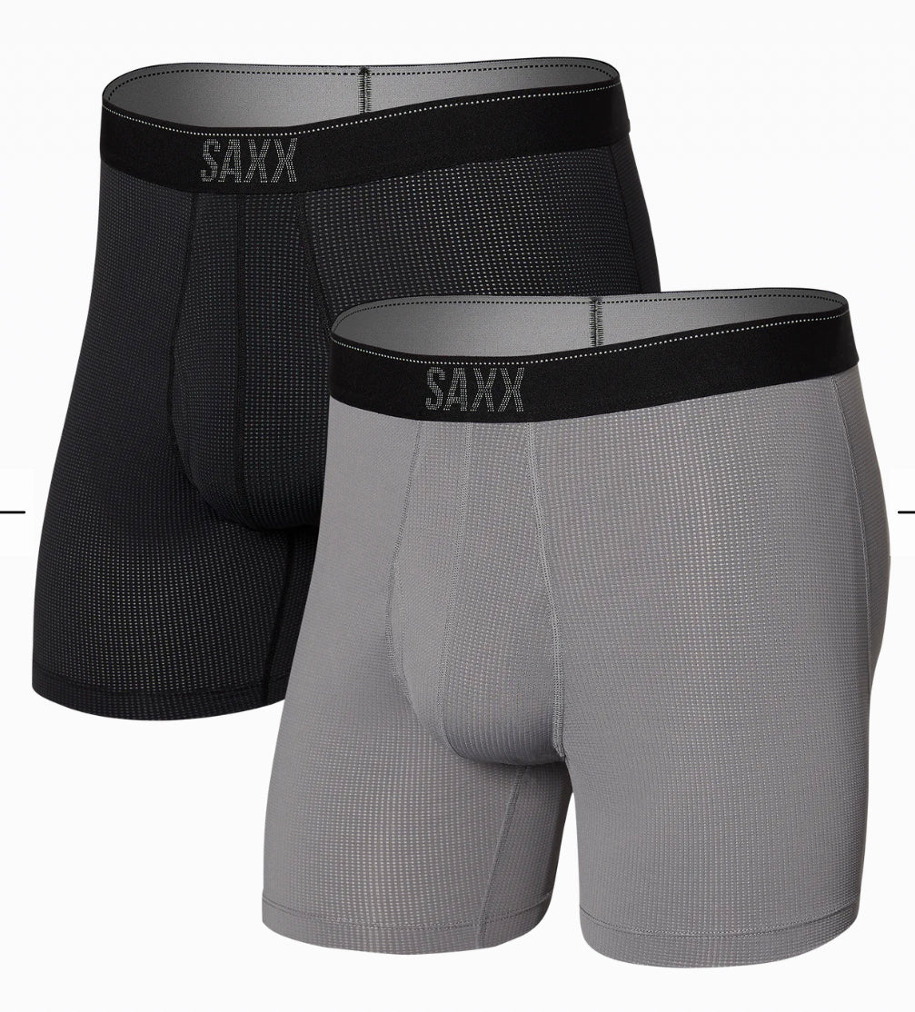 SAXX 2PK QUEST MESH BOXER