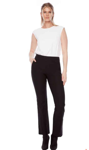 UP PANTS SLIM BOOT LEG TECHNO PANT