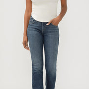 SILVER SUKI Mid Rise Slim Bootcut Luxe Stretch Jeans