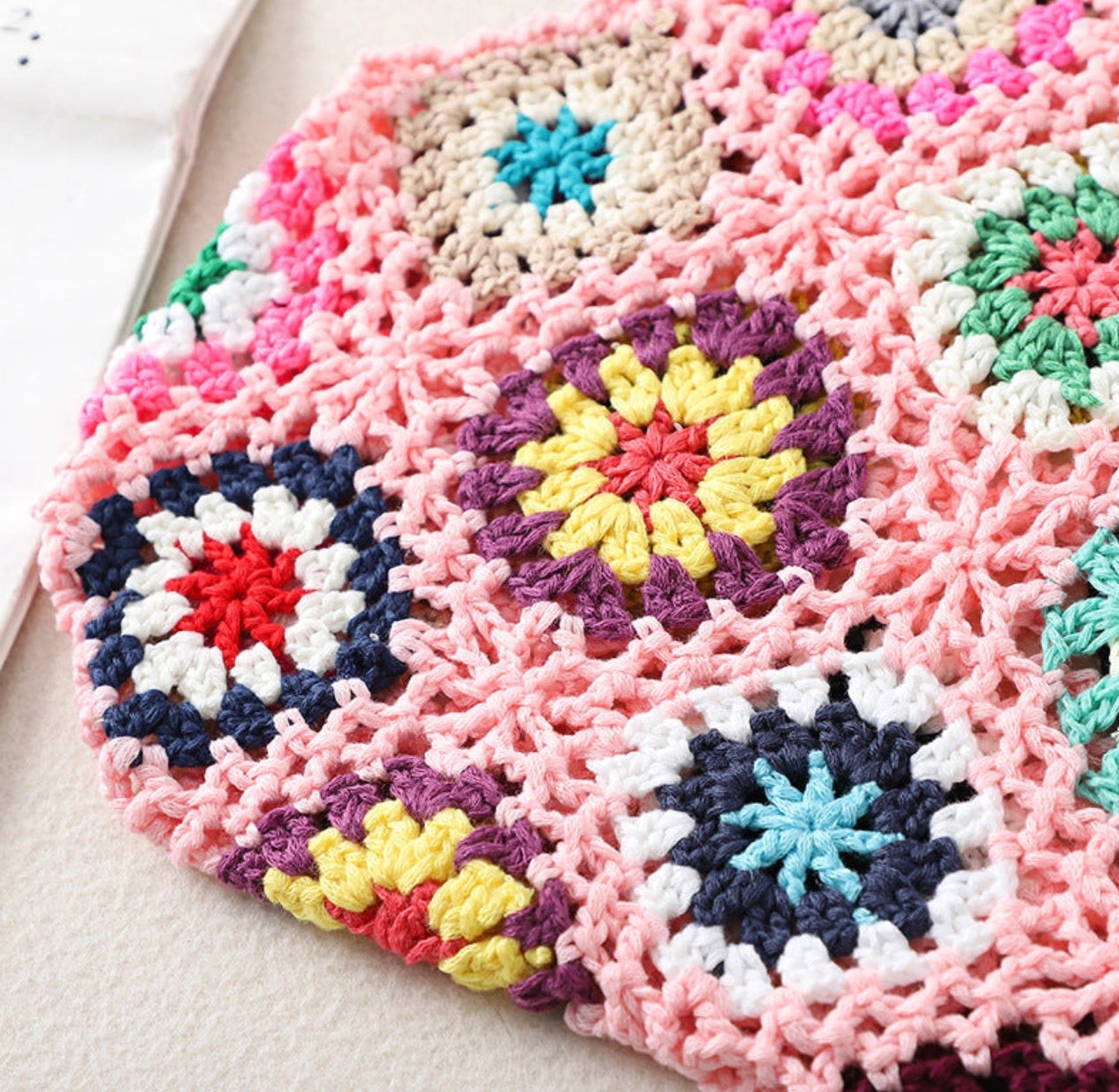 Bohemian Handmade Crochet Bag - Exquisite Handcrafted