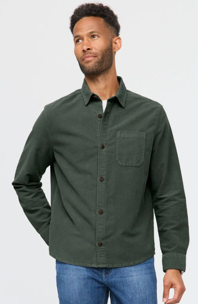 DUER NO SWEAT MOLESKIN SHIRT