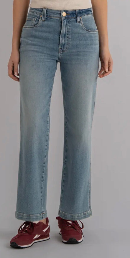 KUT HIGH RISE PATTIE STRAIGHT LEG