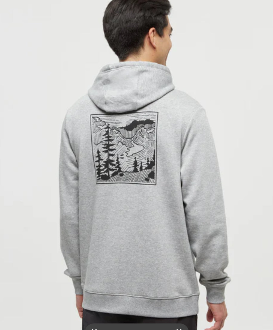 TENTREE M Etched Mountain Hoodie