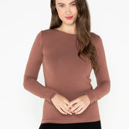 C'EST MOI BAMBOO LS CREW NECK