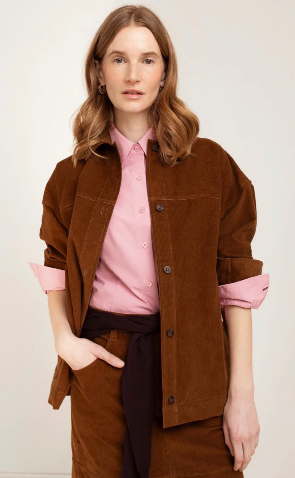 PAPER LABEL Jill Shirt Jacket