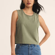 ZSUPPLY SLOANE JERSEY MUSCLE TOP