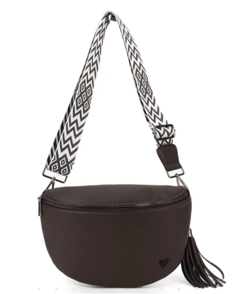PRENELOVE KIMBERLEY VEGAN LEATHER CROSSBODY BAG