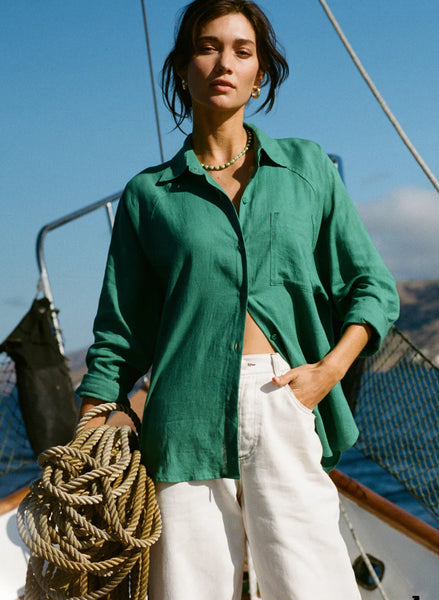 ZSUPPLY THE PERFECT LINEN TOP