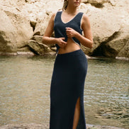 ZSUPPLY YESSENIA WHIPSTITCH SKIRT