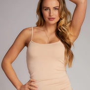 C’EST MOI BAMBOO SPAGHETTI-STRAP CAMISOLE