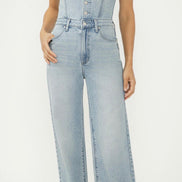 SILVER VEST JUMPSUIT