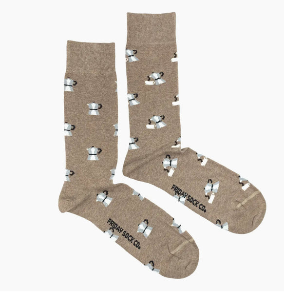 MEN’S *FRIDAY & CO MISMATCHED SOCKS-FOOD & BEVERAGE