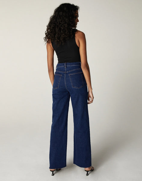UNPUBLISHED NOEMI LONG HIGH RISE WIDE LEG-FRONT POCKETS