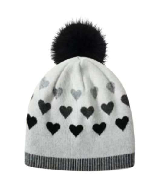 PRENELOVE LAUREN HEART FUR TOQUE