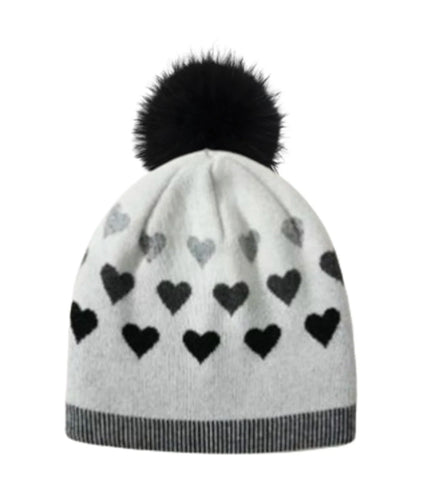 PRENELOVE LAUREN HEART FUR TOQUE