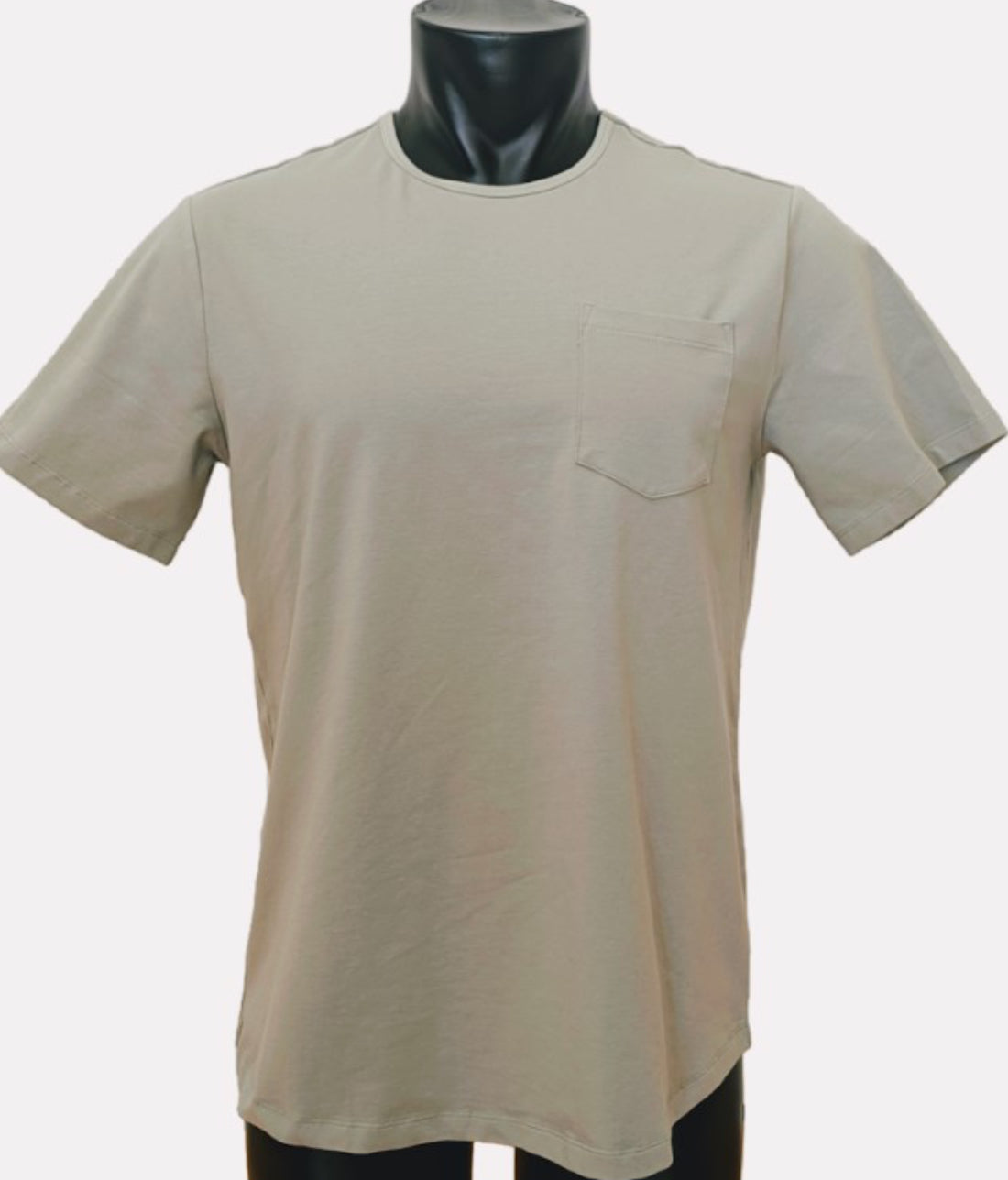 GENTS CREW BASIC POCKET TEE