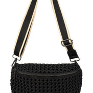 PRENELOVE LAMBTON WOVEN CROSSBODY
