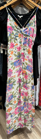 THE KORNER LONG FLORAL DRESS