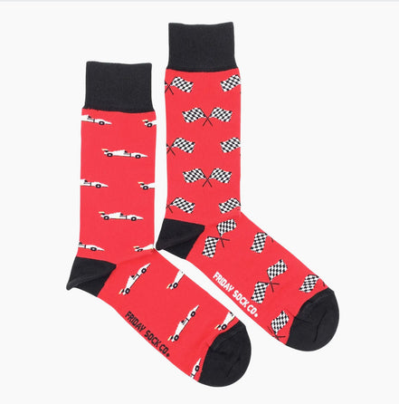 MEN’S FRIDAY TRAVEL ANIMALS, HOBBIES & MORE MISMATCHED SOCKS