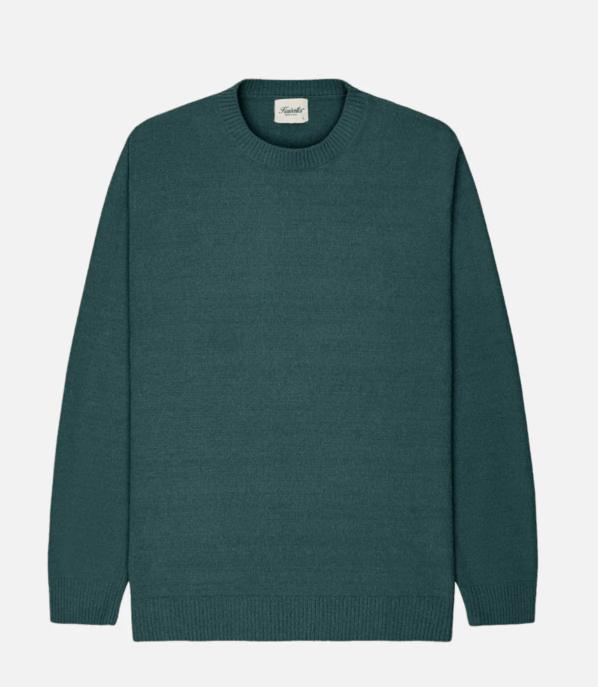 KUWALLA Textured Knit Crew