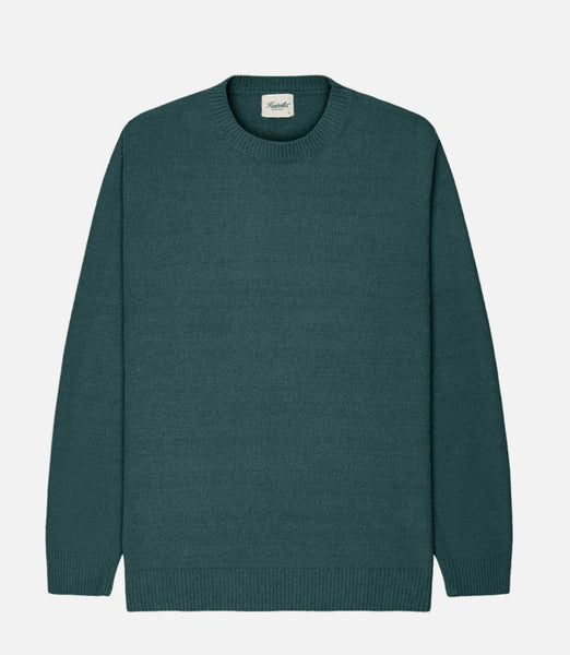 KUWALLA Textured Knit Crew