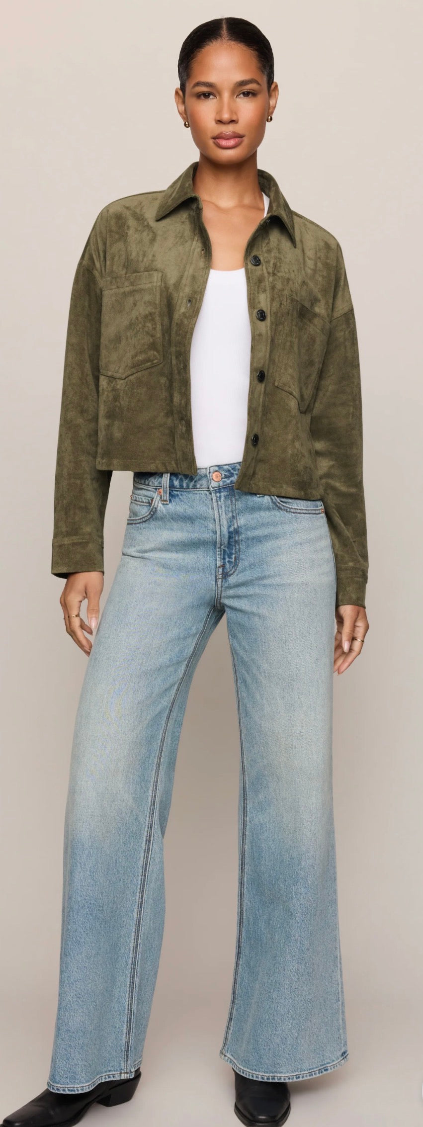 ZSUPPLY ALL DAY CROPPED SUEDE
JACKET-MONSTERA