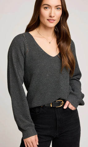 GENTLE FAWN HAILEY V-NECK KNIT