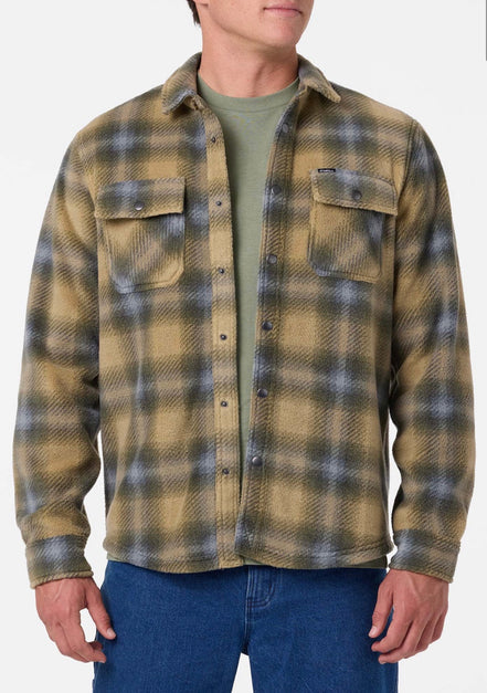 ONEILL GLACIER PLAID SUPERFLEECE