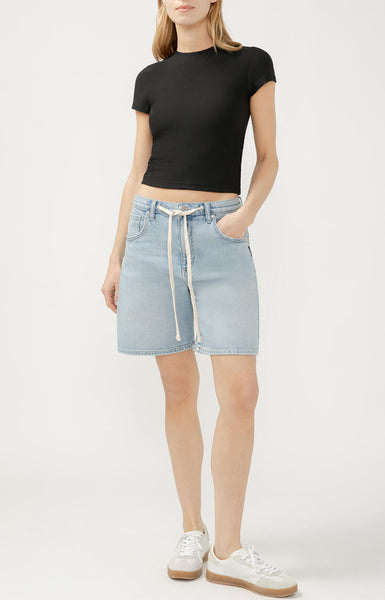 SILVER BE EASY DRAWSTRING SHORT