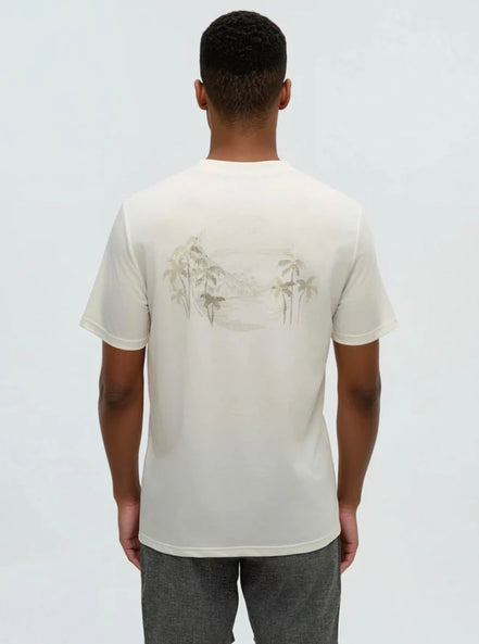 TENTREE Haiti Palm Overlay T-Shirt