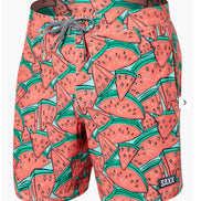 SAXX BETAWAVE 2IN1 BOARDIE SWIM SHORT 17