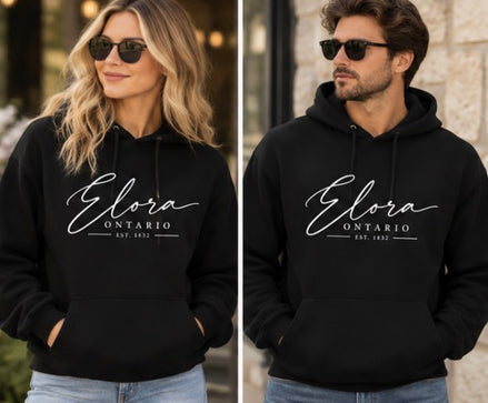 ELORA SCRIPT LOGO HOODIE