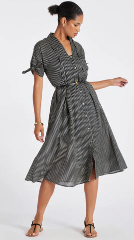 BISHOP & YOUNG SERENA SHIRT DRESS-COSTAL PRINT