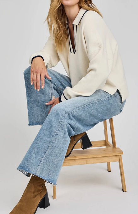 GENTLE FAWN TRISTAN V-NECK SWEATER